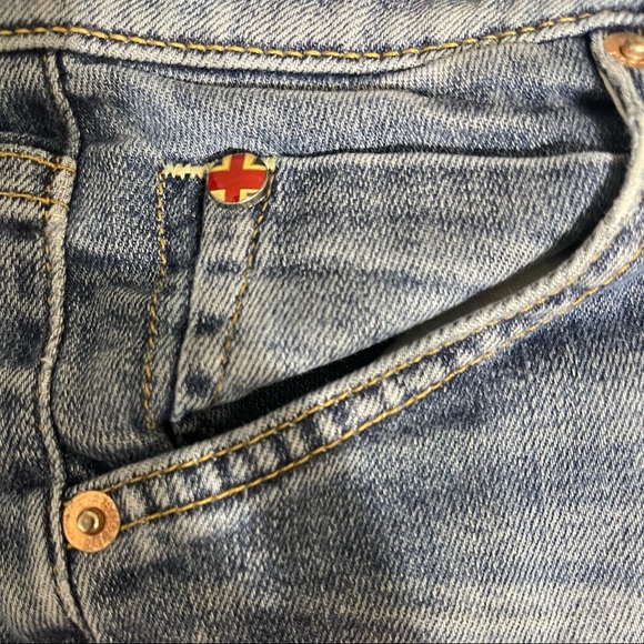 Hudson Hampton cuffed jean shorts size 24 EUC - Picture 6 of 9